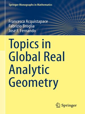 cover image of Topics in Global Real Analytic Geometry